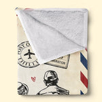 Custom Blanket - Personalized Anniversary Wedding Gifts For Husband And Wife, Him And Her - Always Better Together