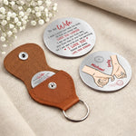 Custom Pocket Hug - Personalized Anniversary Wedding Gifts For Husband And Wife, Him And Her - Together Makes Sense Always
