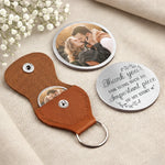 Custom Photo Thank You For Being Such An Immportant Piece Of My Story - Couple Personalized Custom Pocket Hug - Gift For Husband, Wife, Couple