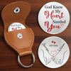Custom Pocket Hug - Personalized Anniversary Wedding Gifts For Husband And Wife, Him And Her - With All My Love