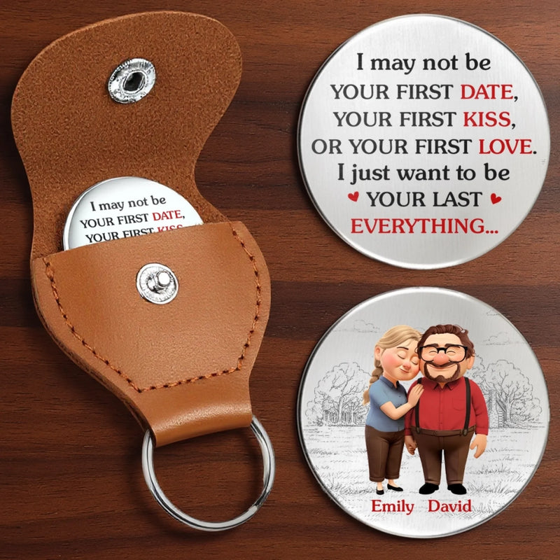Custom Pocket Hug - Personalized Anniversary Wedding Gifts For Husband And Wife, Him And Her - See Yourself Through My Eyes