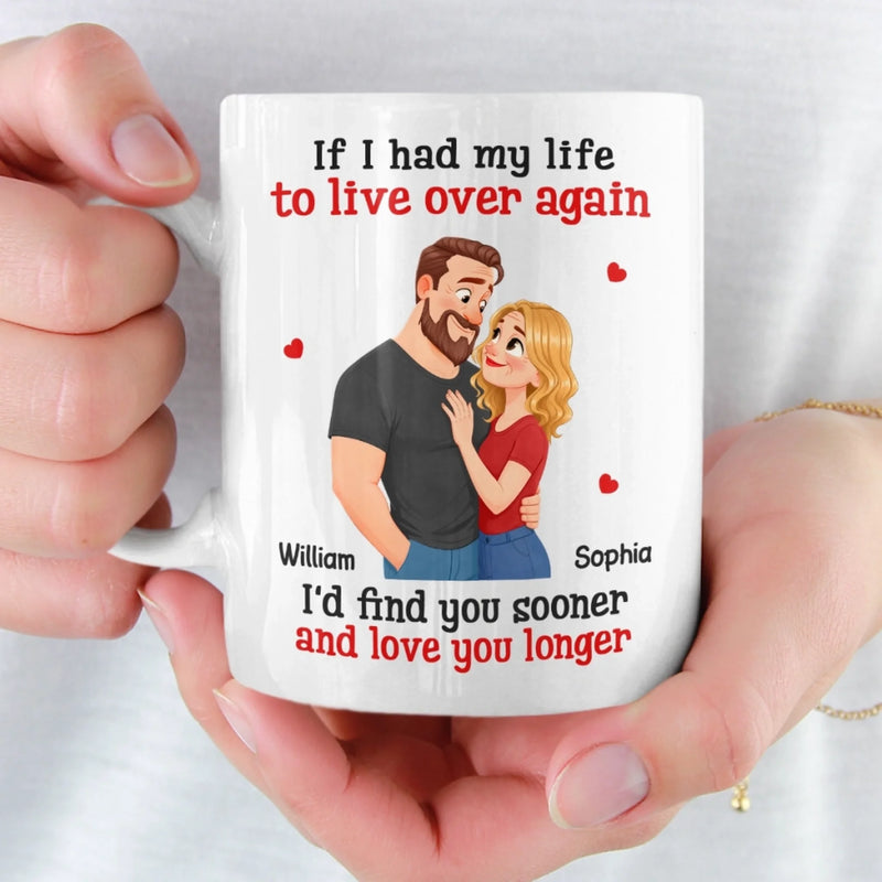 Custom Mug - Personalized Anniversary Wedding Gifts For Husband And Wife, Him And Her - Love You, Annoyingly Forever