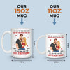 Custom Mug - Personalized Anniversary Wedding Gifts For Husband And Wife, Him And Her - Congrats, I’m The Prize
