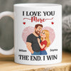 Custom Mug - Personalized Anniversary Wedding Gifts For Husband And Wife, Him And Her - I Won Your Heart