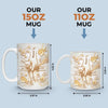 Custom 3D Inflated Effect Printed Mug - Personalized Mother's Day Gifts For Mom, Grandma - Love Passed Down Forever