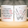 Custom Mug - Personalized Anniversary Wedding Gifts For Husband And Wife, Him And Her - Sip Love Repeat