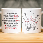 Custom Mug - Personalized Anniversary Wedding Gifts For Husband And Wife, Him And Her - Sip Love Repeat