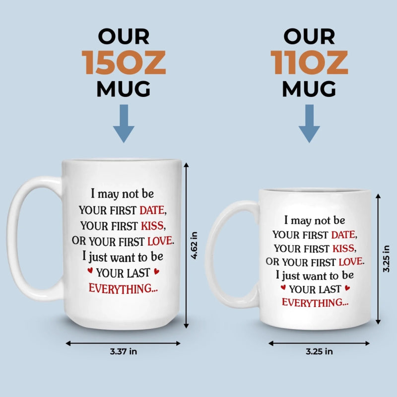 Custom Mug - Personalized Anniversary Wedding Gifts For Husband And Wife, Him And Her - Sip Love Repeat