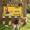 Custom Home Decor Metal Sign - Personalized  Birthday Gifts For Dog Lovers, Dog Dad And Mom - Dogs Rule Here