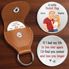 Custom Pocket Hug - Personalized Anniversary Wedding Gifts For Husband And Wife, Him And Her - With You Everything Aligns