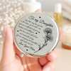 Custom Compact Mirror - Personalized Birthday Gifts For Daughter, Granddaughter - Beautiful Inside Out