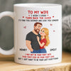 Custom Mug - Personalized Anniversary Wedding Gifts For Husband And Wife, Him And Her - Our Love Stays Steady