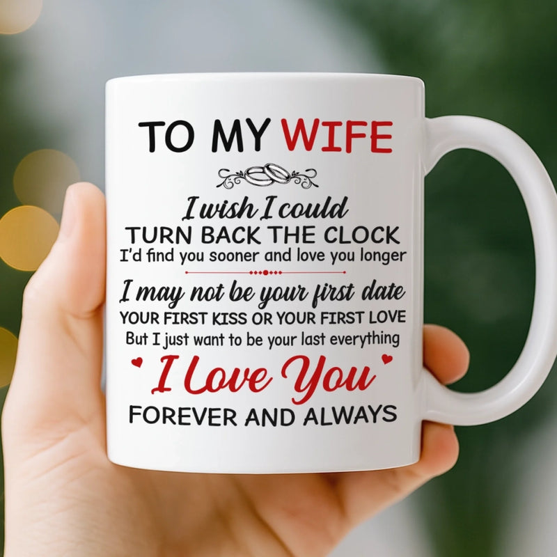 Custom Mug - Personalized Anniversary Wedding Gifts For Husband And Wife, Him And Her - Us Just Makes Sense