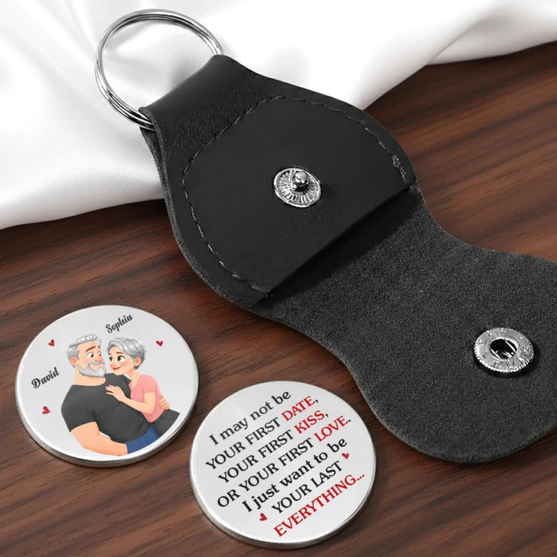 Custom Pocket Hug - Personalized Anniversary Wedding Gifts For Husband And Wife, Him And Her - Together We Choose Us