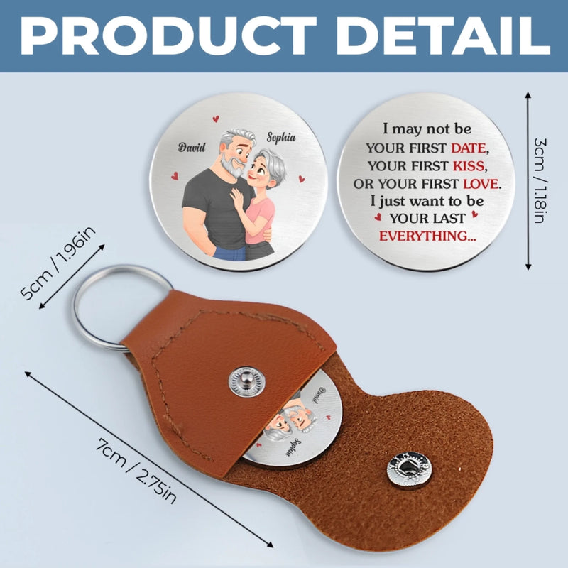 Custom Pocket Hug - Personalized Anniversary Wedding Gifts For Husband And Wife, Him And Her - Together We Choose Us