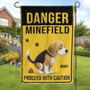 Custom Flag - Personalized Birthday Gifts For Dog Lovers, Dog Dad And Mom - Paws On Guard