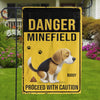 Custom Flag - Personalized Birthday Gifts For Dog Lovers, Dog Dad And Mom - Paws On Guard