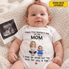 Custom First Mother's Day Baby Onesie - Personalized Baby Shower, Gender Reveal Gifts For New Moms, New Dads, New Parents - Our Greatest Gift