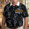Custom All Over Print Polo Shirt - Personalized Birthday Gifts For Dad, Grandpa - Forever Family Man