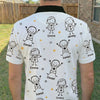 Custom All Over Print Polo Shirt - Personalized Birthday Gifts For Dad, Grandpa - Forever Family Man