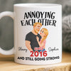 Custom Mug - Personalized Anniversary Wedding Gifts For Husband And Wife, Him And Her - Happily Ever After