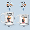 Custom Mug - Personalized Anniversary Wedding Gifts For Husband And Wife, Him And Her - Happily Ever After