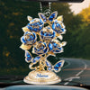 Custom Acrylic Car Ornament - Personalized Mother's Day Gifts For Mom, Grandma - Grandma Makes Life Softer