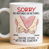 Custom Mug - Personalized Anniversary Wedding Gifts For Husband And Wife, Him And Her - My Forever Person