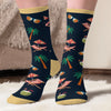 Custom Photo Crew Socks - Personalized Retirement Gifts For Women, Men - Work Free, Stress Free