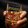 Custom 11oz Whiskey Glass - Personalized Retirement Gifts For Women, Men - Retired Not Expired