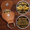 Custom Pocket Hug - Personalized Birthday Gifts For Brother - Built Together Like Brothers