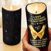Custom LED Candle - Personalized Anniversary Wedding Gifts For Husband And Wife, Him And Her - To My Soulmate