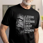 Custom Unisex T-shirt, Premium T-shirt, Hoodie - Personalized  4th Of July Gifts For Dad, Grandpa, Husband - Born To Be Free