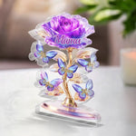 Custom Acrylic Plaque - Personalized Mother's Day Gifts For Mom, Grandma - A Crystal Garden Of Love