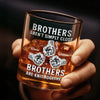 Custom Whiskey Glass - Personalized Birthday Gifts For Brother - Side By Side Brothers