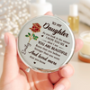 Custom Compact Mirror - Personalized Birthday Gifts For Daughter, Granddaughter - Daughter Is My Greatest Gift