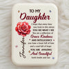 Custom LED Compact Makeup Mirror - Personalized Birthday Gifts For Daughter, Granddaughter - Daughter My Everyday Joy