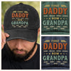 Custom Vintage Washed Denim Baseball Cap - Personalized Birthday Gifts For Dad, Grandpa, Husband - Strong And Kind