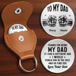 Custom Pocket Hug - Personalized Birthday Gifts For Dad - Dad Is My Hero