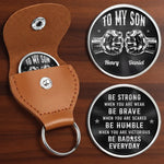 Custom Pocket Hug - Personalized Birthday Gifts For Son - My Son My Pride