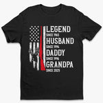 Custom Hunting Unisex T-shirt, Premium T-shirt, Hoodie - Personalized 4th Of July Gifts For Dad, Grandpa, Husband - Chasing Freedom And Game