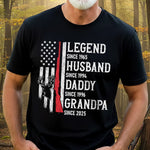 Custom Hunting Unisex T-shirt, Premium T-shirt, Hoodie - Personalized 4th Of July Gifts For Dad, Grandpa, Husband - Chasing Freedom And Game