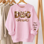 Custom Unisex Sweater, Hoodie With Design On Sleeve - Personalized Birthday Gifts For Dog Cat Lovers, Dog Dad And Mom, Cat Owners - Fur Ever Loved