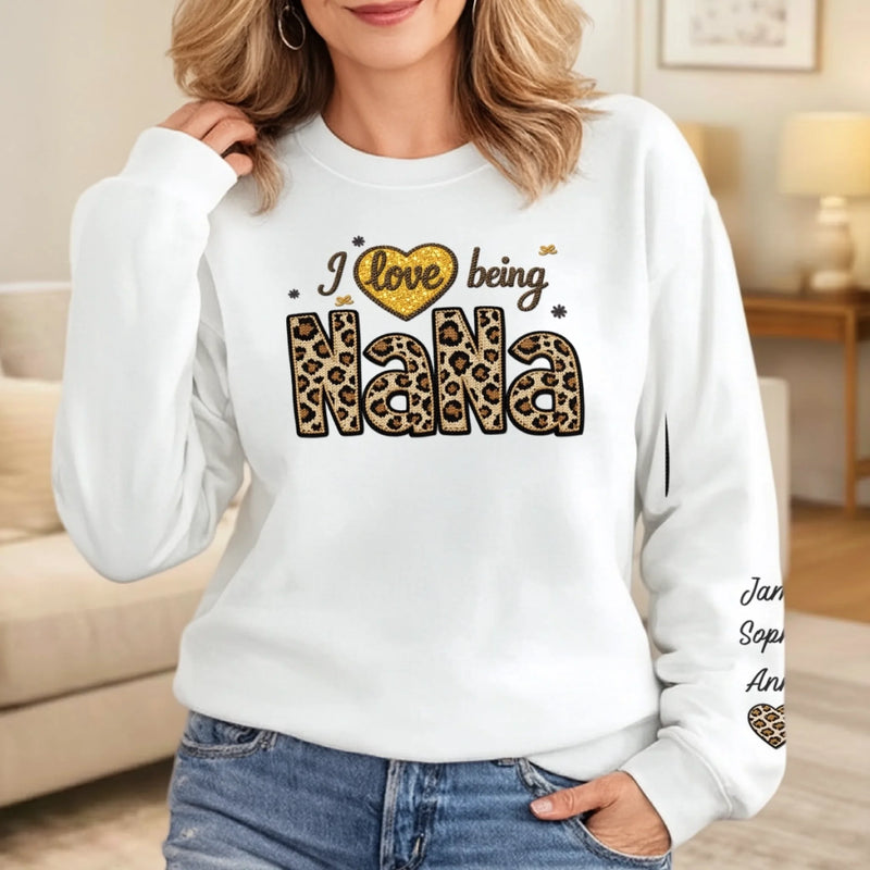 Custom Unisex Sweater, Hoodie - Personalized Birthday Gifts For Mom, Grandma - Mom Love Feels Like Home