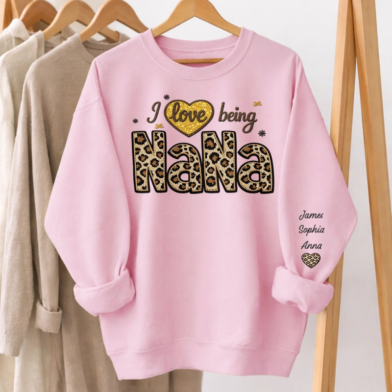 Custom Unisex Sweater, Hoodie - Personalized Birthday Gifts For Mom, Grandma - Mom Love Feels Like Home