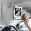 Custom Photo Car Visor Clip - Personalized Father's Day Birthday Gifts For Mom, Dad, Brother, Sister, Kids - Love You More