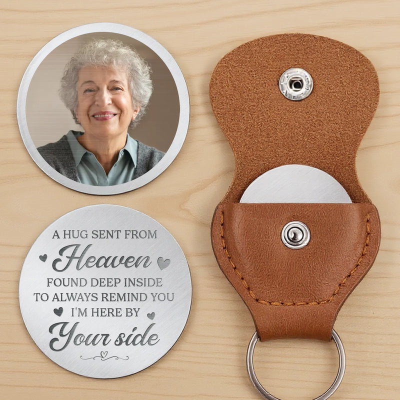 Custom Photo Your Love Is Our Eternal Memory - Memorial Personalized Custom Pocket Hug - New Arrival, Sympathy Gift For Family Members AMZ