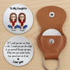 Custom Pocket Hug - Personalized Birthday Gifts For Mom, Dad, Daughter - Our Little World Of Love