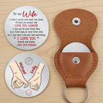 Custom Pocket Hug - Personalized Anniversary Wedding Gifts For Husband And Wife, Him And Her - Together Makes Sense Always