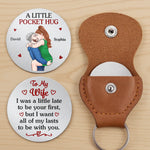Custom Name Romantic Couple Gift - Personalized Pocket Hug